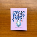 New! Swan Vase / Boxed Thank You Note Cards