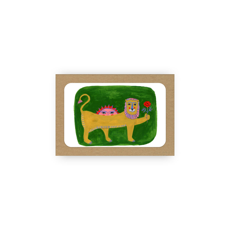 New! Lion and Sun / Boxed Note Cards