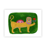 New! Lion and Sun / Boxed Note Cards