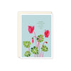 New! Cyclamen / Sympathy Card