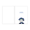 New! Peacock Graduation Card