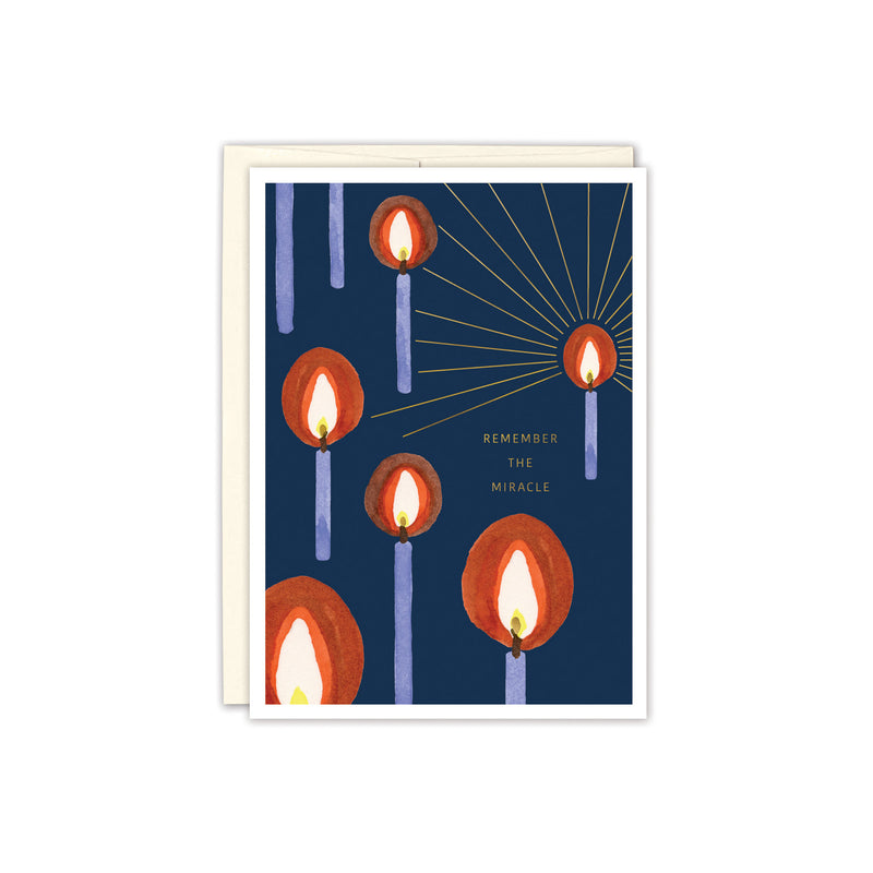 New! Remember The Miracle Boxed Hanukkah Cards