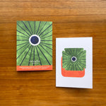 New! 1970s Persimmon / Boxed Note Cards