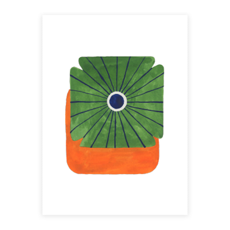 New! 1970s Persimmon / Boxed Note Cards