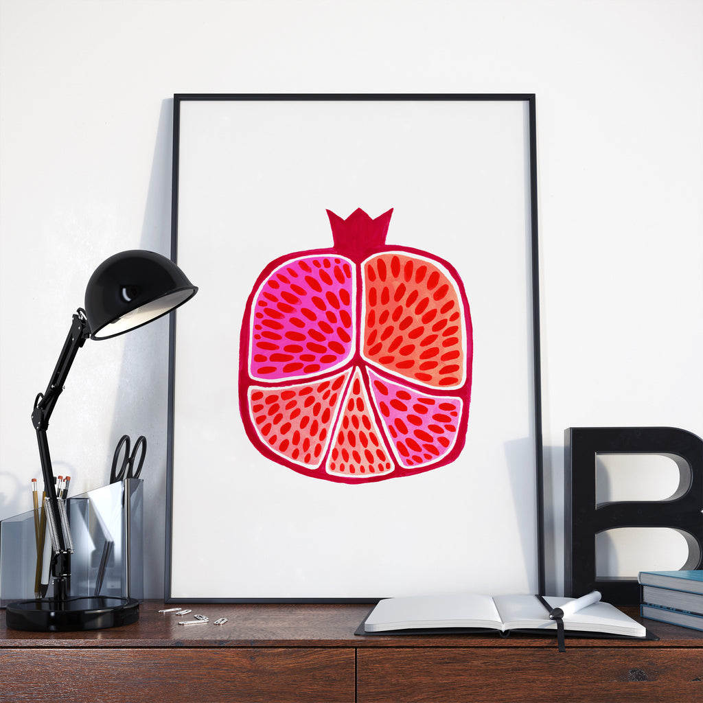 New! Pomegranate Pride / Art Print