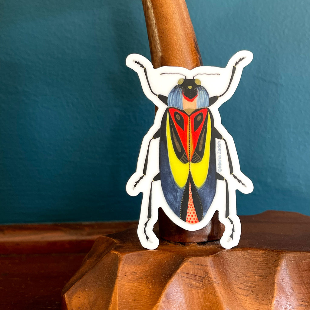 Beetle: Ingenuity, Die-cut Vinyl Sticker