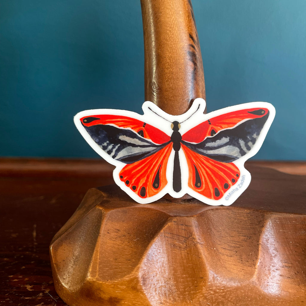 Butterfly: Beauty, Die-cut Vinyl Sticker