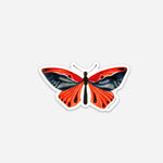 New! Set of 5 Individual Butterfly Stickers