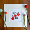 Tomato, Tom-a-to No. 2 / original matted painting