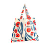 New! Whirled Poppies Recycled Poly Shopping  Bag