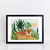 Jungle Tiger / Art Print