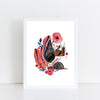 Garden Snail Friends & Foes / Art Print