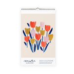 Misha Zadeh 2023 wall calendar with bold tulip artwork on cover