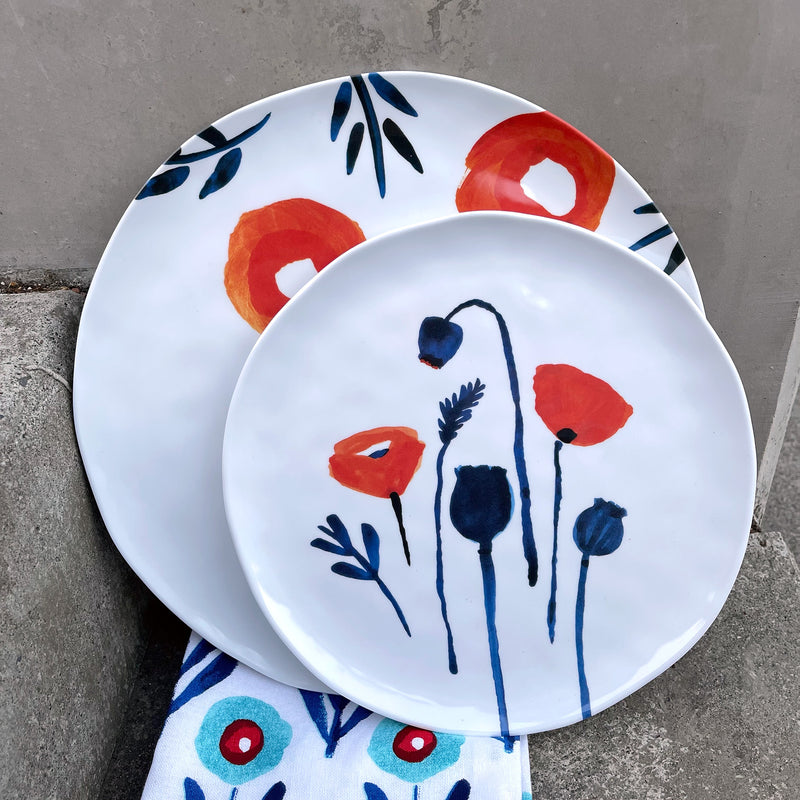 Colorful Patterns 8 Inch Ceramic Plate – Misha Zadeh