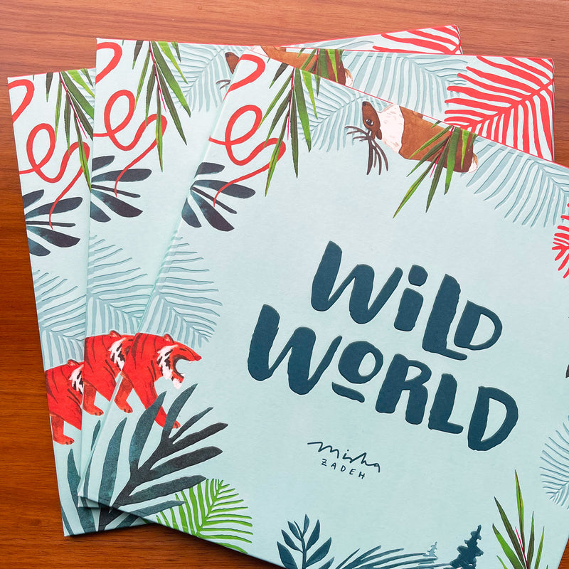 Wild World Gift Wrap Set