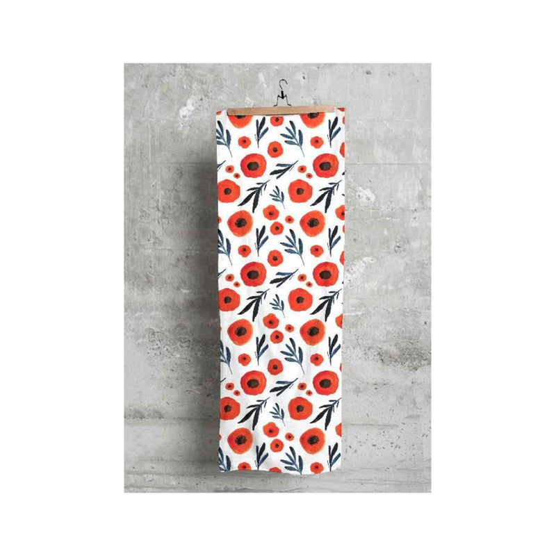 Misha Zadeh Poppy Specimen Modal Scarf