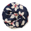 White Holly Modal Scarf in Navy