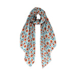 Country Poppies Modal Scarf